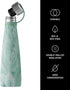 S'ip by S'well Stainless Steel Water Bottle - 15 Oz - Peppermint Tree - Double-Walled Vacuum-Insulated Keeps Drinks Cold for 24 Hours and Hot for 10 - with No Condensation - BPA-Free