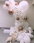 DUBEDAT White Balloon Garland Kit Rose Gold balloon Arch Wedding Deco Bridal Shower Baby Birthday Party Decoration