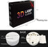 SNOMYRS LED Superhero Night Light 3D with Remote Control and Smart Touch 16 Color Changing Decoration Light Boy Gift