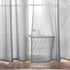 MIULEE 2 Panels Solid Color Dark Grey Sheer Curtains Elegant Grommet Window Voile Panels/Drapes/Treatment for Bedroom Living Room (54X84 Inch)