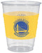 amscan Sports Party Favor Golden State Warriors NBA Collection Plastic Party Cups, Yellow