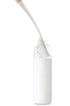 SOMA Long, Curved-Head Bottle Brush with Silicone Stand and Bamboo Handle, 14"", Gray"