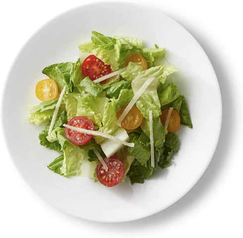 Corelle Frost White Lunch Plate Set for 6 | 8.5 Inch Eco-Friendly, Round Lunch or Dinner Plates are Dishwasher Safe | Triple Layer Glass is Lightweight, Stackable, and Break and Chip Resistant