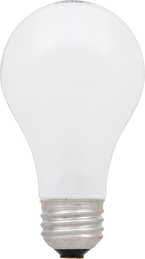 SYLVANIA Halogen A19 Light Bulb, 9W=60W Equivalent, E26 Medium Base, 600 Lumens, 100 CRI, 2700K Soft White - 4 Pack (50005)