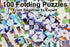 FOLDOLOGY - The Origami Puzzle Game! Hands-On Brain Teasers for Tweens, Teens & Adults. Stocking Stuffers. Fold The Paper to Complete The Picture. 100 Challenges, Ages 10+