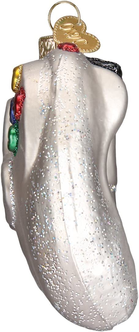 Old World Christmas Ornaments: Video Game Controller Glass Blown Ornaments for Christmas Tree (44094), Glitter Multi