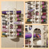 Lawei 3 pack Grocery Bag Storage Holder - Trash Bag Holder Plastic Vinyl Holder for Store Plastic Shopping Bags and Handy for Reuse