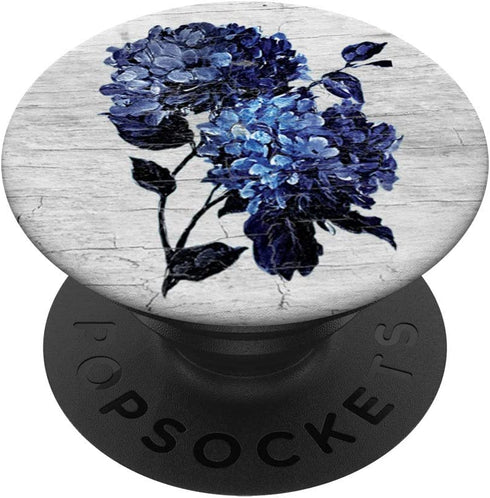 Beautiful Blue Flowers - Phone Mount & Hand Holder Knob 6825 PopSockets PopGrip: Swappable Grip for Phones & Tablets
