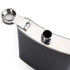 Suwimut 4 Pack Hip Flask for Liquor, 8 oz Stainless Steel Leakproof Leather Cover Pocket Flask with Funnels for Men Drinking Alcohol, Whiskey, Rum and Vodka