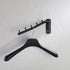 JQK Folding Clothes Hanger Rack, Stainless Steel Swing Arm Hook Holder, Clothing Hanging System Drying Closet Storage Organizer Oil Rubbed Bronze Wall Mount, SHR100-ORB