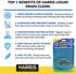 Harris Drain Clean Sticks, Drain Clog Remover and Odor Eliminator for Sinks, Tubs and Showers, 12 Pack