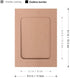 VORCOOL Kraft Paper Photo Frames 4x6in 30pcs Picture Frames Multi Wall Hanging Paper Photo Frames with 30 Clips 3 Ropes for DIY Display Party Decor