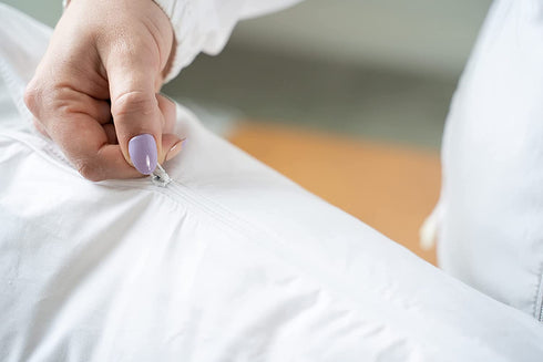 AllerEase Maximum Allergy Pillow Protector, Standard/Queen