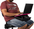 Mind Reader Adjustable Lap Desk with Storage Comfortable, Portable Laptop Stand, Built-in Cushion for Comfort, 11.25" L x 15" W x 3.25" H, Pink