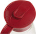 GoodCook 12 oz. Glass Syrup Dispenser with Lid, Clear/Red