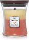 WoodWick Tropical Sunrise Medium Hourglass Trilogy Candle, 9.7 oz.