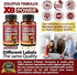 Tribulus Terrestris, 8650mg Per Capsule, High Potency with Ashwagndha, Panax Ginseng, Saw Palmetto, Maca, Shilajit. Boost Energy, Mood, Stamina & Performance, for Men & Women, 3 Months Supply.