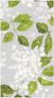 Caspari Blanc De Blancs Paper Guest Towel Napkins in Grey, Pack of 15
