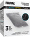 Fluval Spec/Evo/Flex Activated Carbon, Replacement Aquarium Filter Media, 3-Pack, A1377