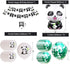 84 PCS Panda Birthday Party Supplies Decoration with Happy Birthday Banner Balloons Panda Party Favor for Boys, Girls, Kids Birthday, Baby Shower