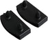 RDEXP 50Pcs Plastic Bed Slat End Caps Holders Replacement for Holding and Securing 5.4x0.9cm Wooden Slats Bed Base Black