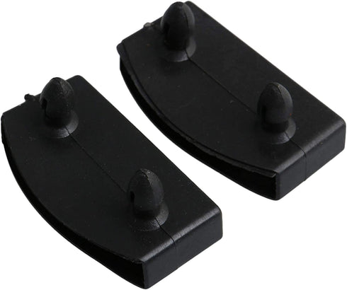 Yibuy 50Pcs Plastic Single End Caps Bed Slat Holders for Holding Bed Accessory