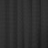 The Basic Living Waffle Shower Curtain, Fabric Shower Curtains with Waffle Weave Hotel Quality Bathroom Shower Curtains, Black, 72 x 84 Inches
