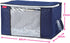 Large Capacity Storage Bag, 4 Pack Underbed Storage Bags with Reinforced Handle for Clothes, Comforters, Blankets, Bedding Brown