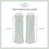 Exclusive Home Indoor/Outdoor Solid Cabana Grommet Top Curtain Panel, Navy, 54x96, 2 Piece