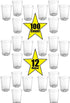 100 Count Hard Plastic 12 Ounce Party Clear Cups Old Fashioned Tumblers Ideal for Home, Office, Bars, Wedding, Bridal and Baby Shower, Birthday, Retirement, Anniversary, party 12 oz Clear Cups
