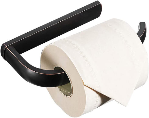 BESy Brass Toilet Tissue Paper Holder Oil Rubbed Bronze Bathroom Accessories Wall Mounted, Rust Protection