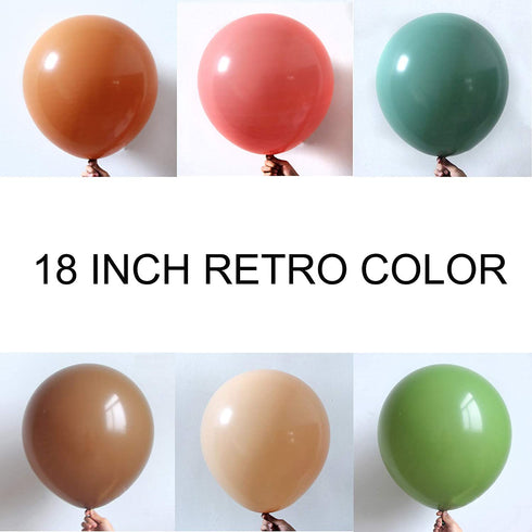Dark Brown Balloons 18 Inch 10 Pcs Baby Shower Party Brown Balloons Happy Birthday Decoration Mocha Balloons Easter Balloons Bulk
