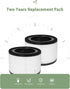 Future Way Vista 200 Replacement Filter Compatible with LEVOIT Air Purifier, 3-in-1 Filtration System, 2 Packs