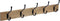 Amazon Basics Wall-Mounted Farmhouse Coat Rack, 5 Standard Hooks, Barnwood