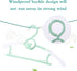 30 Pack Kids Hangers,Childrens Durable Plastic Infant Hangers for Kids Clothes,Non-Slip Baby Clothes Hangers,Extensible Toddler Hangers for Laundry and Closet (Green)