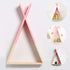 ROSA Nordic Style Wall Shelf. Triangle Wooden Shelf. . Triangular Wooden Shelf Storage. Median