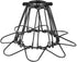 Licperron Black Industrial Vintage Style Light Cage for Pendant Lights, Antique Lamp Holders, Lamp Guard, Adjustable Lamp Cage, 4 Pack