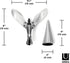 Umbra Tipsy Bottle Opener, One Sized, Chrome