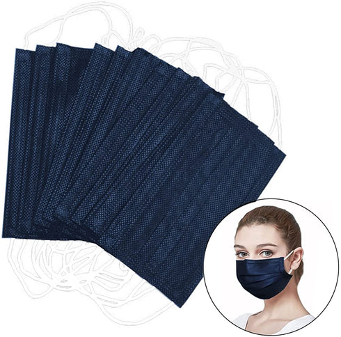Disposable Face Mask 100 PCS Breathable Safety Masks