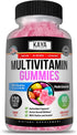 Kaya Naturals Adult, Women's, Men's, Kids, &Teens Multi Vitamin Gummy, Biotin, Vitamin A, C & E, Including Zinc & More - Strawberry Flavor | Gluten-Free multivitamins Sweet Adult 120 Gummies