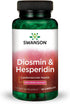 Swanson Diosmin Hesperidin - Promotes Cardiovascular Health & Vein Health Support - Helps Maintain Healthy Blood Circulation & Aids Vascular Wall Integrity & Tone - (60 Capsules)
