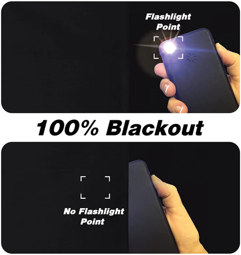 Valea Home Blackout Short Curtains Waterproof Soft Rod Pocket Kitchen Curtains for Bathroom Window Room Darkening Small Curtains for Bedroom 36 inch Length, 2 Panels, Black