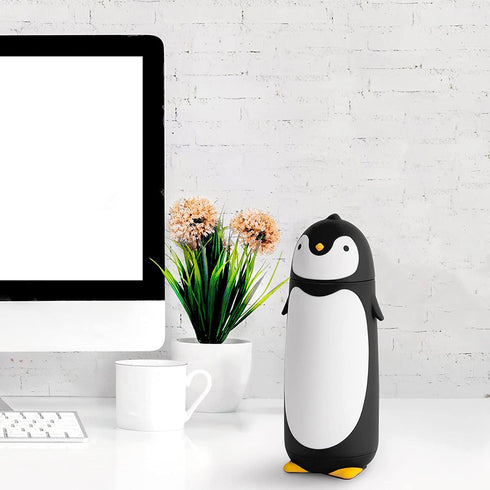 Penguin Stainless Steel Vacuum Thermos Travel Mug Tea Water Bottle Coffee Flask