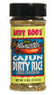 Andy Roo's Salt-Free Cajun Dirty Rice Creole Seasoning, 4 Ounce Shaker