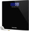 Weight Scale, SmarTake Precision Digital Body Bathroom Scale with Step-On Technology, 6mm Tempered Glass Easy Read Backlit LCD Display, Body Tape Measure Included, 400 Pounds, Black