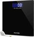Weight Scale, SmarTake Precision Digital Body Bathroom Scale with Step-On Technology, 6mm Tempered Glass Easy Read Backlit LCD Display, Body Tape Measure Included, 400 Pounds, Black