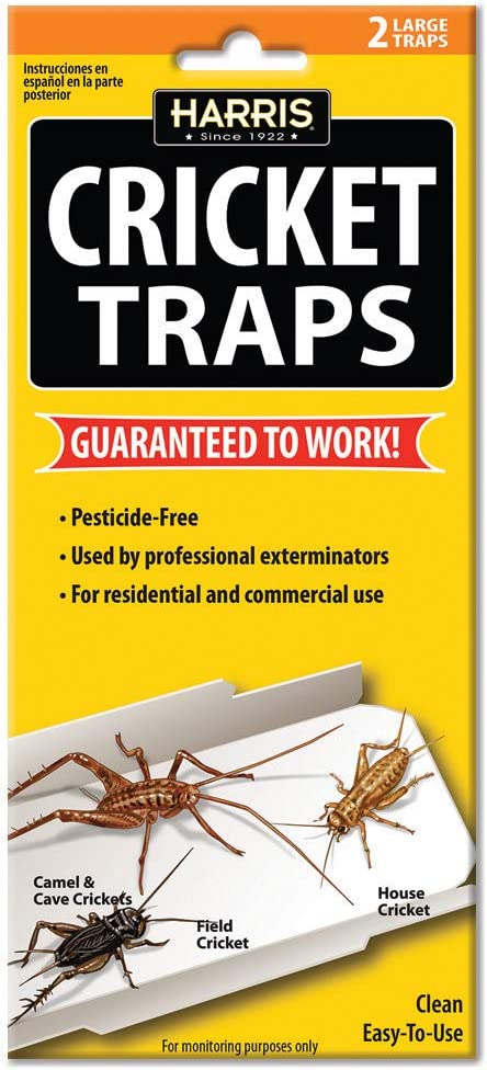 Harris Cricket Glue Traps, (2-Pack)