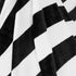 PAVILIA Striped Throw Blanket for Sofa Couch | Soft Flannel Fleece Stripe Black and White Decorative Throw | Warm Cozy Lightweight Microfiber | 50 x 60 Inches