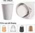 IWNTWY Cup Dispenser Pull Type Paper Water Disposable Automatic Remover Cup Holder for Home Office Hospital (Black, Medium)