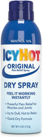 Icy Hot Pain Relief Dry Spray, Maximum Strength with Menthol, 4 Ounces